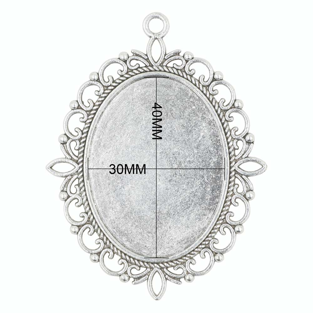 ZHUBI 2 adet Çift taraflı Oval - Bezels Set Pendant incelemesi ve fiyatı